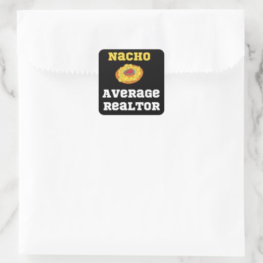 Nacho Realtor Sticker (Tas)