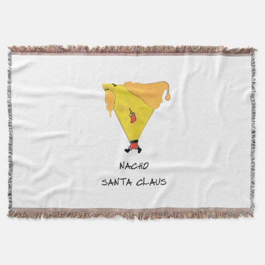 Nacho Santa Claus Deken (Voorkant)