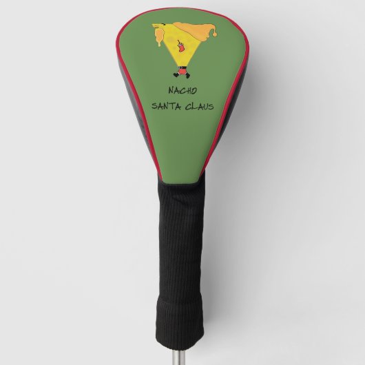 Nacho Santa Claus Golfheadcover (Voorkant)