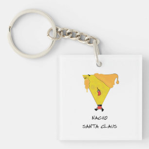 Nacho Santa Claus Sleutelhanger