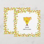 Nacho Santa met Chips Kaart (Voorkant / Achterkant)