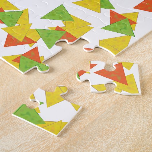 Nacho Santa met Chips Legpuzzel (Zijkant)