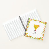 Nacho Santa met Chips Notitieboek (Binnen)