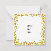 Nacho Santa met Chips Notitiekaartje (Achterkant)