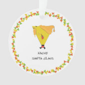 Nacho Santa met Chips Ornament (voorkant)