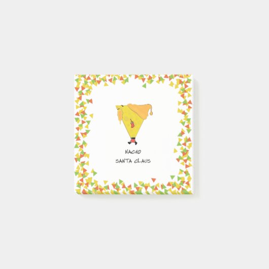 Nacho Santa met Chips Post-it® Notes (Voorkant)