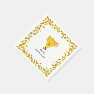 Nacho Santa met Chips Servet