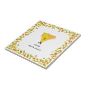 Nacho Santa met Chips Tegeltje (Zijkant)