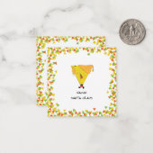 Nacho Sinterklaas met Chips Notitiekaartje (Voorkant / Achterkant in situ)