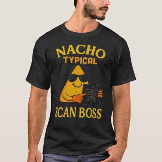 Nacho Typische Scan Baas T-shirt (Voorkant)