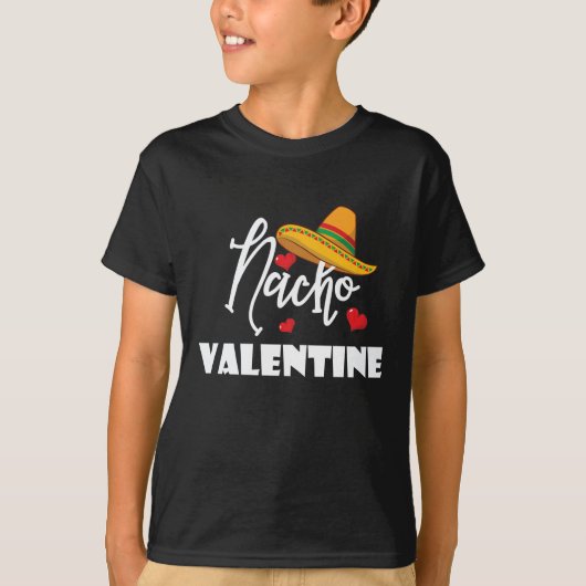Nacho Valentijn Funny Valentijnsdag 2020 Love T-shirt (Voorkant)