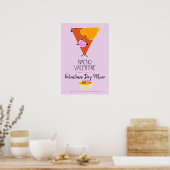 Nacho Valentijnsdag Evenement Poster (Keuken)