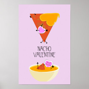 Nacho Valentijnsdag Evenement Poster