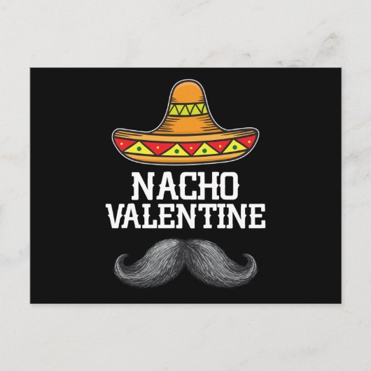 Nacho Valentijnsdag Mexicaans Spaans Echtgenoot Briefkaart (Voorkant)