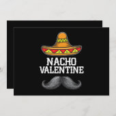 Nacho Valentijnsdag Mexicaans Spaans Echtgenoot Kaart (Voorkant / Achterkant)