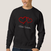 Nacho Valentine Valentines Day Humor Matching Coup Trui (Voorkant)