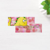 Nacho, w/quote, happiness cards mini visitekaartjes (Bureau)