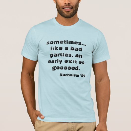 Nachoismen T-shirt (Voorkant)