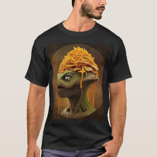 Nachos Alien – Leuke Feest Snack Kunst T-shirt