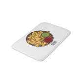 Nachos cartoon illustratie badmat (Gekanteld)