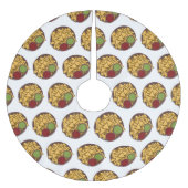 Nachos cartoon illustratie kerstboom rok (Voorkant)