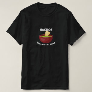 Nachos, de Mexicaanse salade - Mannen T-shirt