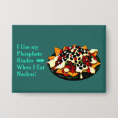 Nachos Fosfaat Binder Knop Button (Voorkant)