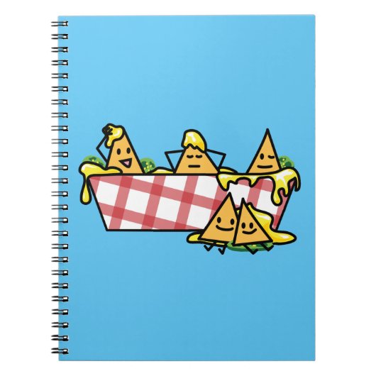 Nachos Meled Cheese Jalapeno Nacho tortilla chip Notitieboek (Voorkant)