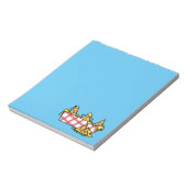 Nachos Melted Cheese Jalapeno Nacho tortilla chips Notitieblok (Linkerzijde)