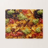 Nachos Mexicaans eten Legpuzzel (Horizontaal)