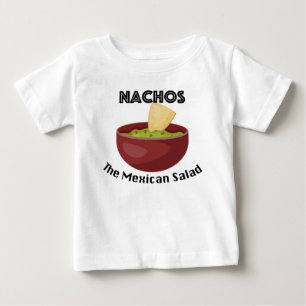 Nachos, The Mexican Salad - Baby Fine Jersey T-Shi