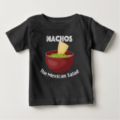 Nachos, The Mexican Salad - Baby Fine Jersey T-Shi (Voorkant)