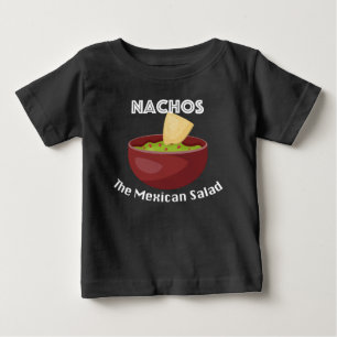 Nachos, The Mexican Salad - Baby Fine Jersey T-Shi