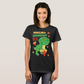 Nachosaurus Rex Baby Dinosaur Nacho Pun Cinco de l T-shirt (Voorkant volledig)