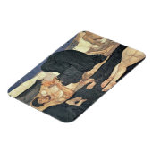 Nacht, 1890 (olie op canvas) magneet (Linkerzijde)