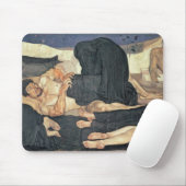 Nacht, 1890 (olie op canvas) muismat (Met muis)