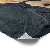 Nacht, 1890 (olie op canvas) poster (Hoek)