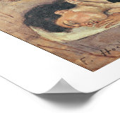 Nacht, 1890 (olie op canvas) poster (Hoek)