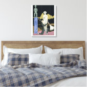 Nacht, 1925 (pochoir print) canvas afdruk (Insitu (Slaapkamer))