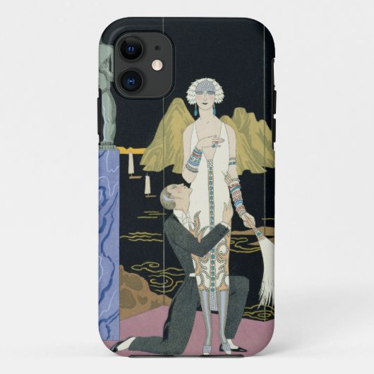 Nacht, 1925 (pochoir print) Case-Mate iPhone case (Achterkant)