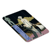 Nacht, 1925 (pochoir print) magneet (Rechterzijde)