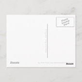 Nacht beim Fluss Briefkaart (Achterkant)