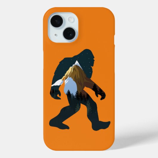 Nacht Bos Bigfoot Case-Mate iPhone Case (Achterkant)