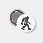 Nacht Bos Bigfoot Magneet (Voorkant / Achterkant)