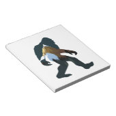 Nacht Bos Bigfoot Notitieblok (Schuin)