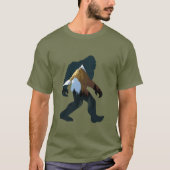 Nacht Bos Bigfoot T-shirt (Voorkant)