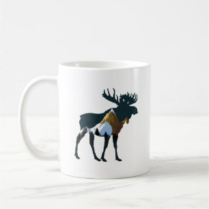 Nacht bos eland koffiemok