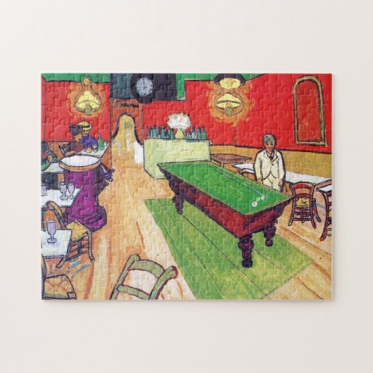 Nacht Cafe in Arles door Vincent Van Gogh Legpuzzel (Horizontaal)