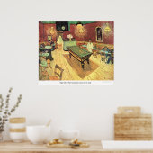 Nacht Cafe op Place Lamartine in Arles door van Go Poster (Keuken)