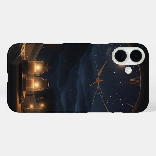 Nacht Case-Mate iPhone Case (Achterkant (horizontaal))